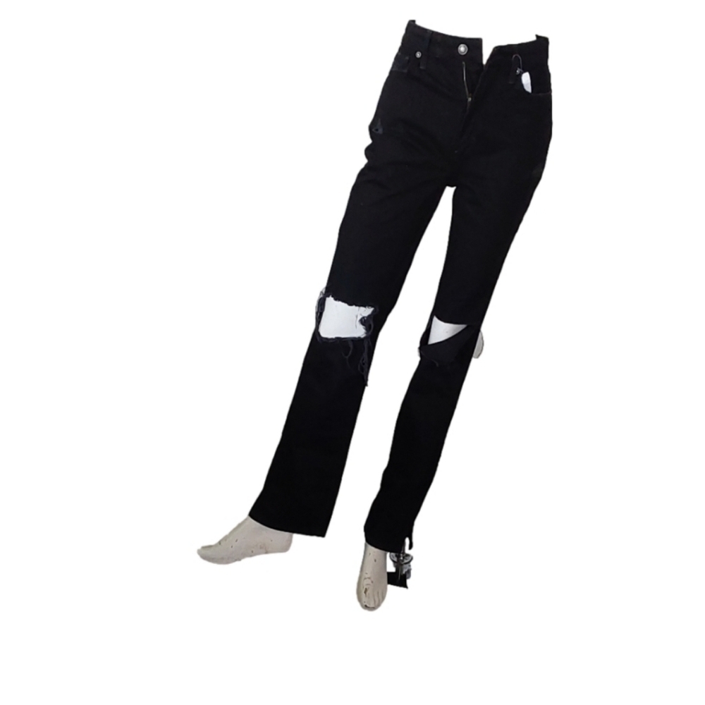 We THE FREE  KNEE HIGH‎ DESTROY HIGH RISE JEANS